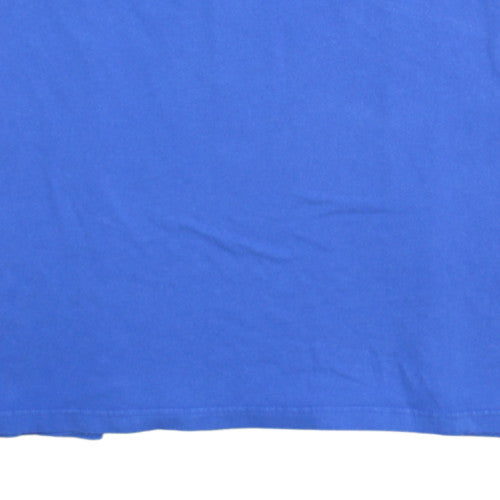 Columbia PFG Blue 2XLT Men's Short Sleeve Cotton Polo