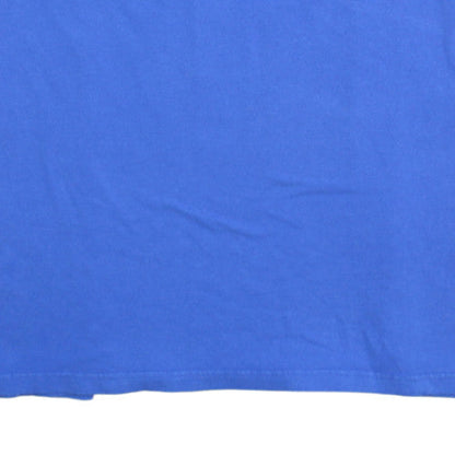 Columbia PFG Blue 2XLT Men's Short Sleeve Cotton Polo