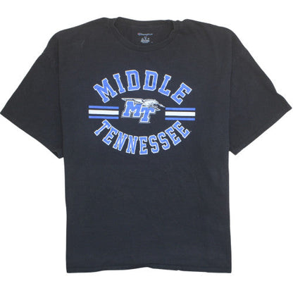 Champion Men's Black 3XL Middle Tennessee Graphic T-Shirt