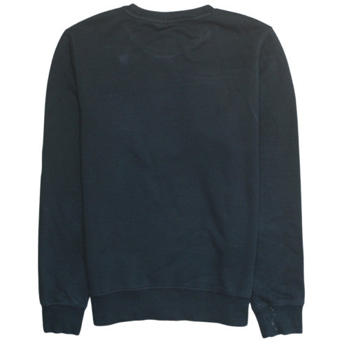 New Balance Men's Black M Pullover Sweatshirt Graphic Print