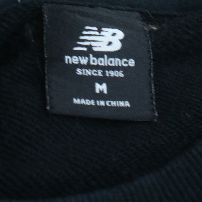 New Balance Men's Black M Pullover Sweatshirt Graphic Print