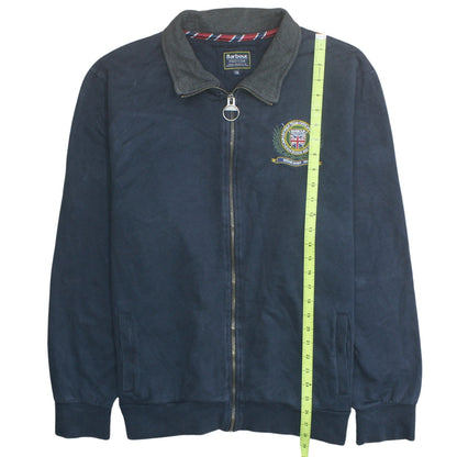 Barbour Men's Blue 2XL Basic Full Zip Polo Club Jacket