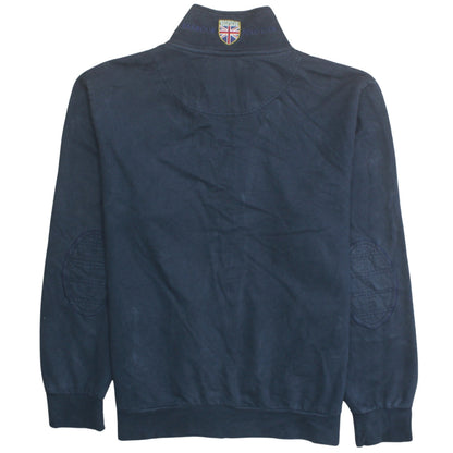 Barbour Men's Blue 2XL Basic Full Zip Polo Club Jacket