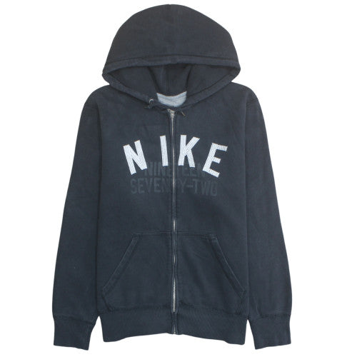 Nike Men's Black Full Zip Hoodie Size M Fleece Sportswear