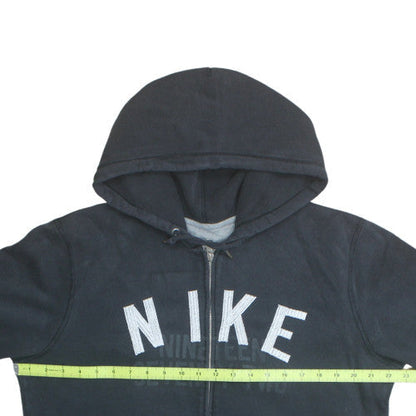 Nike Men's Black Full Zip Hoodie Size M Fleece Sportswear