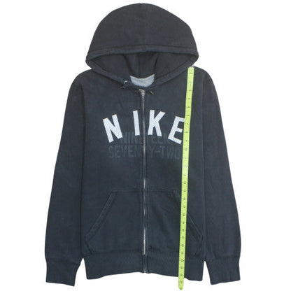 Nike Men's Black Full Zip Hoodie Size M Fleece Sportswear
