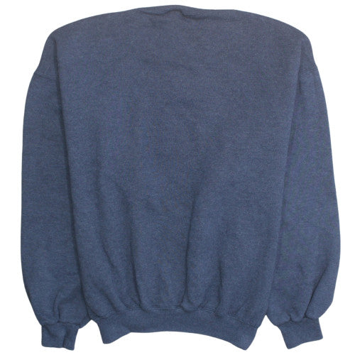Russell Athletic Men's Blue Pullover Fleece Sweatshirt Size L