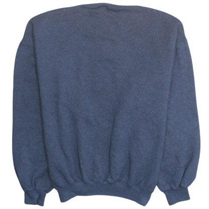Russell Athletic Men's Blue Pullover Fleece Sweatshirt Size L