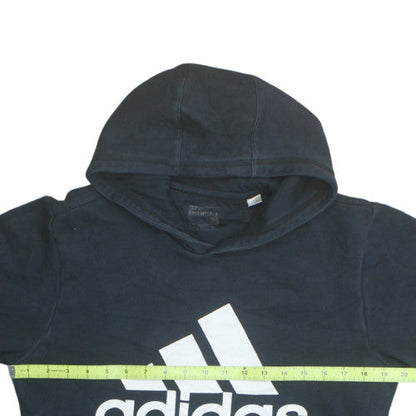 Adidas Men's Black Pullover Hoodie S Sport Essentials