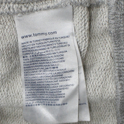 Tommy Hilfiger Men’s Grey Full Zip Hoodie Size S Classic Style