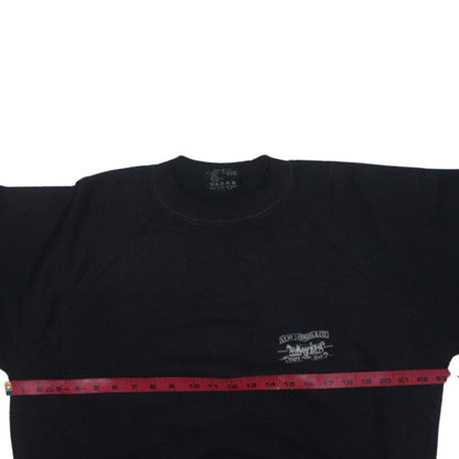 Levi's Women's Black Small Crew Neck Pullover Sweatshirt