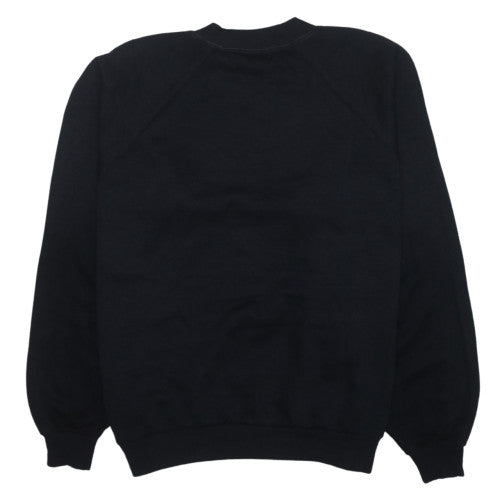 Levi's Women's Black Small Crew Neck Pullover Sweatshirt