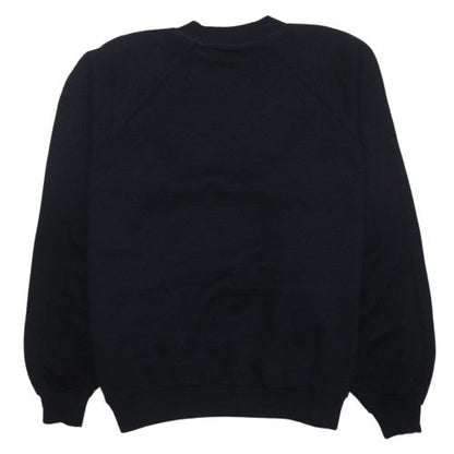 Levi's Women's Black Small Crew Neck Pullover Sweatshirt