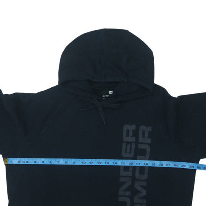Under Armour Men's Black XL Pullover Hoodie with Logo Print