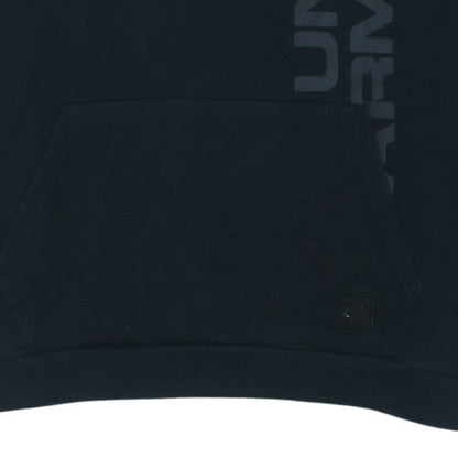 Under Armour Men's Black XL Pullover Hoodie with Logo Print