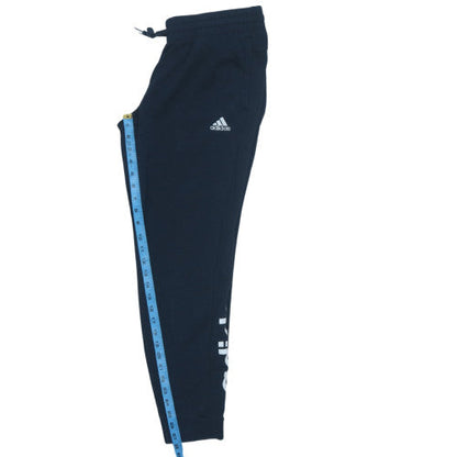 Adidas Women’s Black Jogger Trousers S Cotton Fleece Sportswear