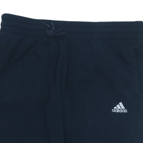 Adidas Women’s Black Jogger Trousers S Cotton Fleece Sportswear