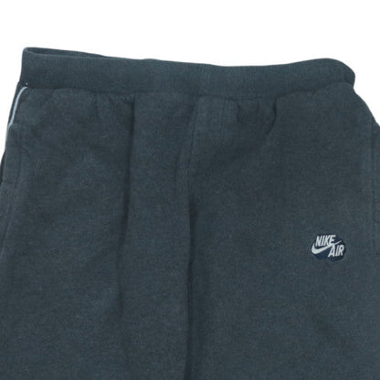 Nike Air Men's Black Fleece Sweatpants L Regular Fit Casual Trousers
