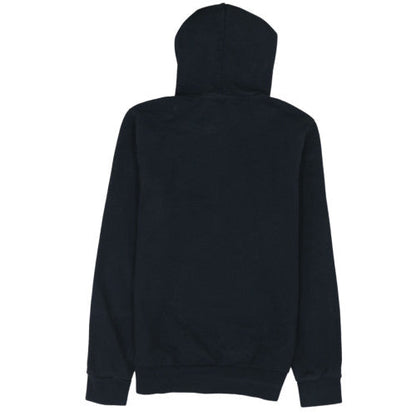 Napapijri Mens Black Pullover Hoodie M Logo Graphic Cotton