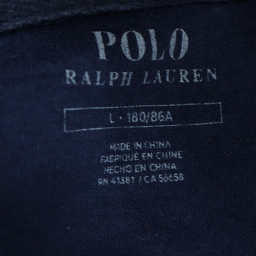 Ralph Lauren Men's Blue Full Zip Hoodie Size L