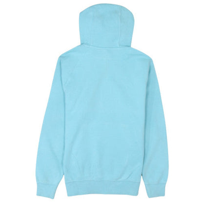 Nike Womens Blue Pullover Hoodie XS Cotton Blend Hooded Sweatshirt
