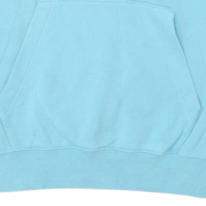 Nike Womens Blue Pullover Hoodie XS Cotton Blend Hooded Sweatshirt