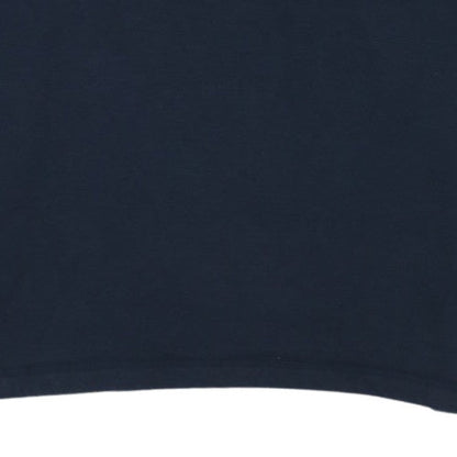 Reebok Mens Blue XL 1/4 Zip Fleece Sweatshirt Pullover