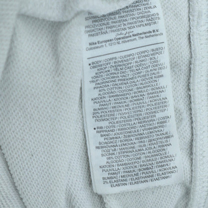 Nike Men's White Graphic Pullover Sweatshirt M Regular Fit