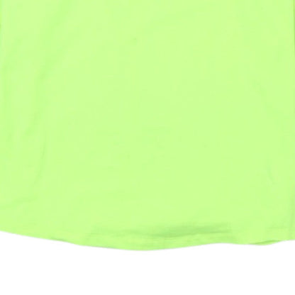 Nike Men's Green Dri-Fit 1/4 Zip Long Sleeve Athletic Sweatshirt M