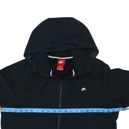 Nike Men's Black Full Zip Hoodie Size L Regular Fit Sportswear