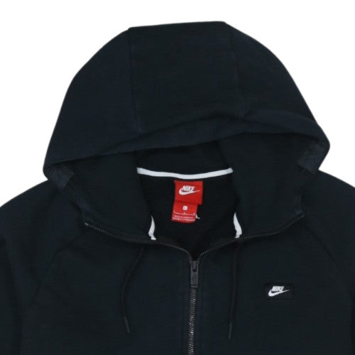 Nike Men's Black Full Zip Hoodie Size L Regular Fit Sportswear