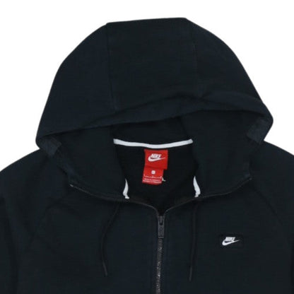 Nike Men's Black Full Zip Hoodie Size L Regular Fit Sportswear
