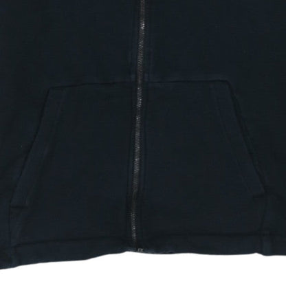 Nike Men's Black Full Zip Hoodie Size L Regular Fit Sportswear