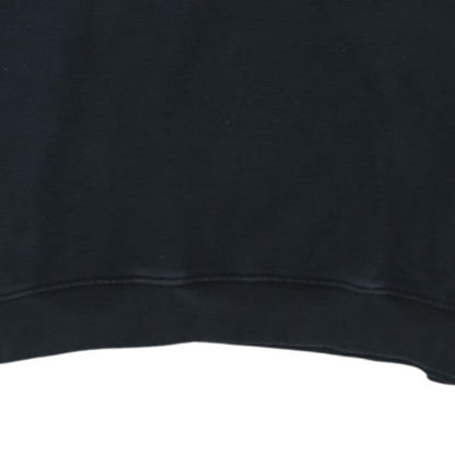 Adidas Womens Black Crew Neck Pullover Sweatshirt Size 14