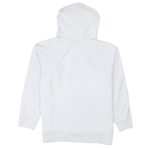 Levi’s Men’s White Pullover Hoodie L Classic Logo Fleece Sweatshirt