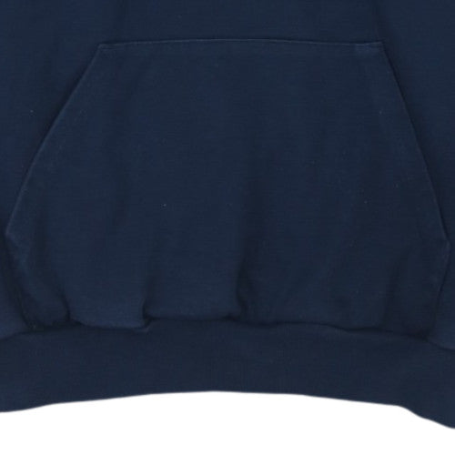 Carhartt Men's Blue Pullover Logo Hoodie Size L
