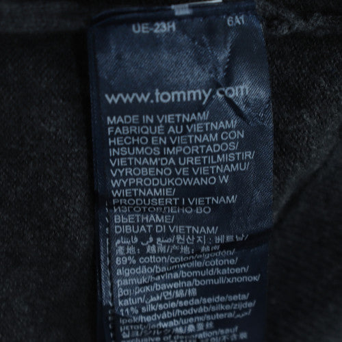 Tommy Hilfiger Men’s Grey 3XL Cotton Silk Crew Neck Jumper