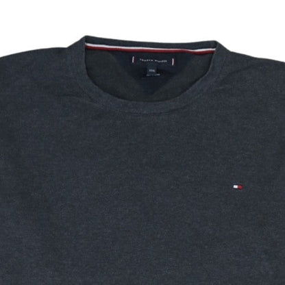 Tommy Hilfiger Men’s Grey 3XL Cotton Silk Crew Neck Jumper