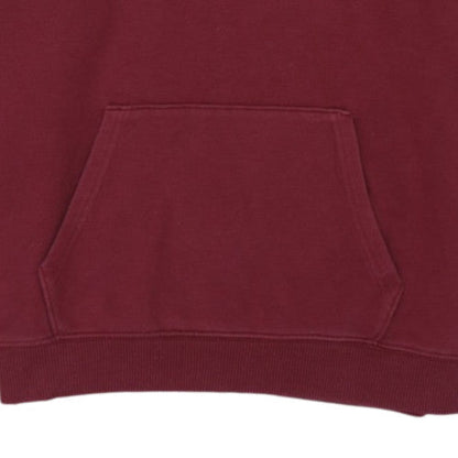 Quiksilver Boys Burgundy Hoodie XL 16 Fleece Pullover Sweatshirt