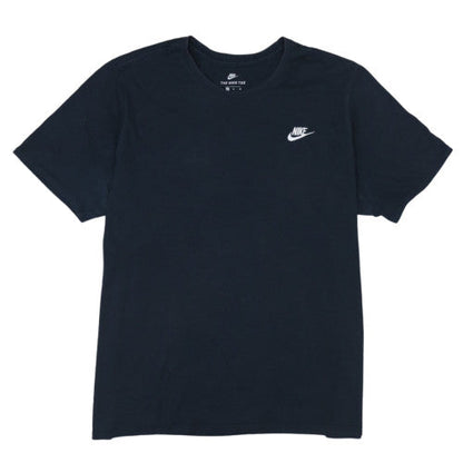 Nike Men's Black Crew Neck Cotton T-Shirt Size L