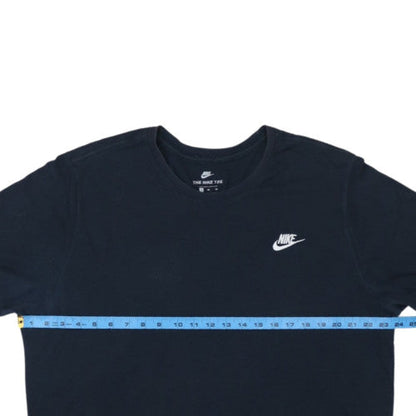 Nike Men's Black Crew Neck Cotton T-Shirt Size L