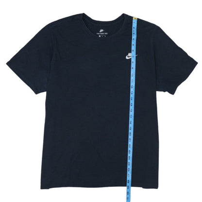Nike Men's Black Crew Neck Cotton T-Shirt Size L