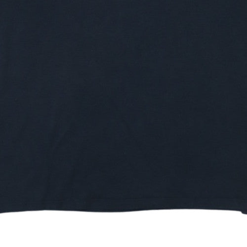 Nike Men's Black Crew Neck Cotton T-Shirt Size L