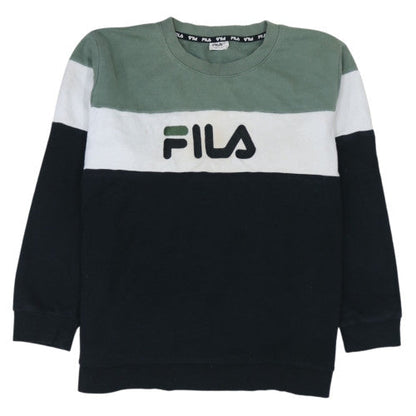 Fila Women’s Multicoloured Sweatshirt Size 26 Cotton Blend Pullover