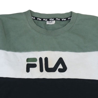 Fila Women’s Multicoloured Sweatshirt Size 26 Cotton Blend Pullover