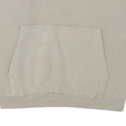 GAP Womens Beige Pullover Hoodie Large Cotton Blend Casual