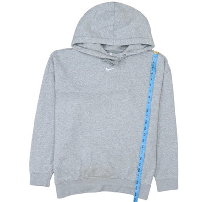 Nike Women's Grey Pullover Hoodie Small Cotton Blend Sportswear