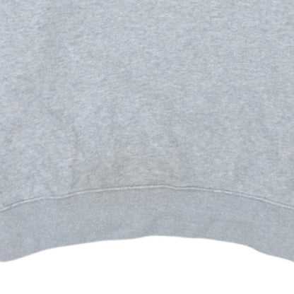 Nike Women's Grey Pullover Hoodie Small Cotton Blend Sportswear