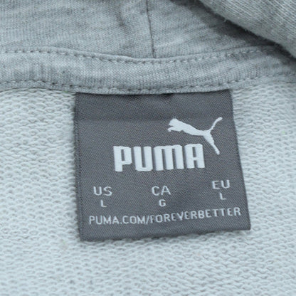 Puma Men’s Grey North Melbourne Pullover Hoodie Size L