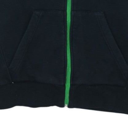 Adidas Men's Black Full Zip Hoodie S Sports Fleece Essentials